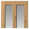 Oak shaker interior door