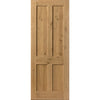 Oak shaker interior door