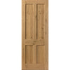 Oak shaker interior door