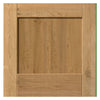 J B Kind Rustic Oak 1930 DX Shaker Door Pair - Prefinished