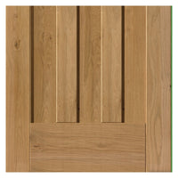 Oak shaker interior door