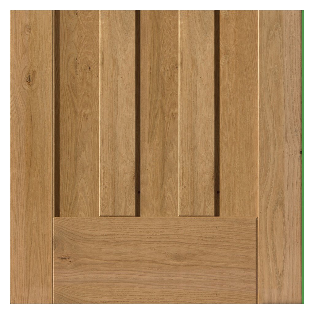 Oak shaker interior door