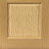 J B Kind Oak Classic Charnwood 2 Panel Fire Door - 1/2 Hour Fire Rated - Prefinished