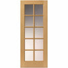 Interior oak veneer traditional panel door