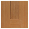 Axis Shaker Oak Panelled Single Evokit Pocket Door Detail - Prefinished