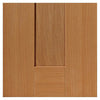 Axis Shaker Oak Panelled Single Evokit Pocket Door Detail - Prefinished