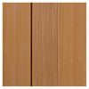 Four Sliding Doors and Frame Kit - Axis Oak Shaker Door - Prefinished