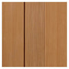 Axis Shaker Oak Panelled Single Evokit Pocket Door Detail - Prefinished