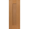 Axis Shaker Oak Panelled Single Evokit Pocket Door - Prefinished