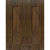J B Kind Axis Walnut Shaker Panel Door Pair - 1/2 Hour Fire Rated - Prefinished