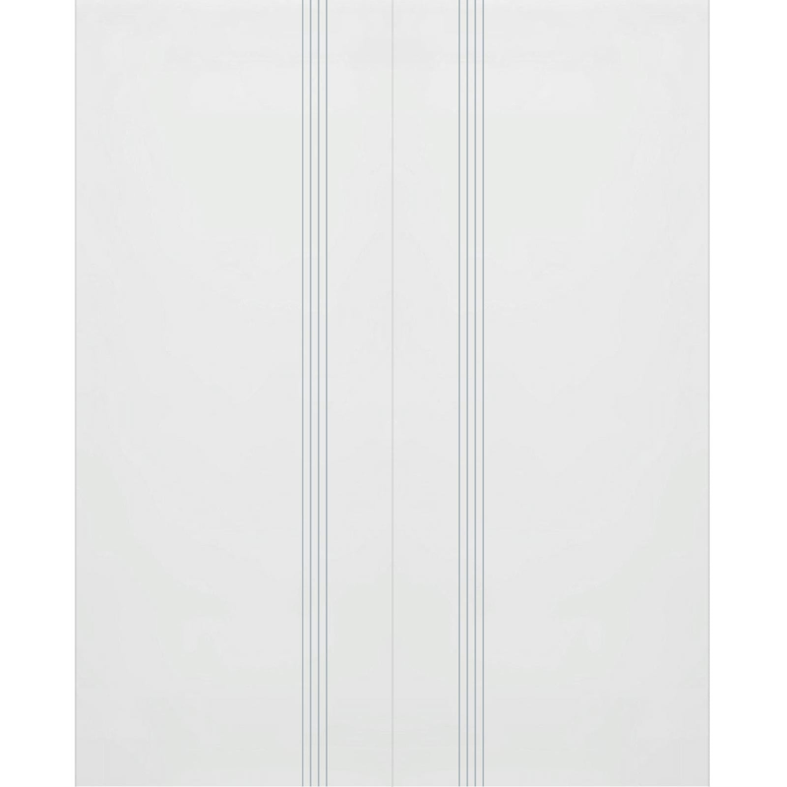 Double Glass Sliding Door - Juniper 8mm Obscure Glass - Clear Printed Design - Planeo 60 Pro Kit