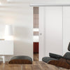Single Glass Sliding Door - Juniper 8mm Obscure Glass - Obscure Printed Design - Planeo 60 Pro Kit