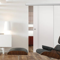 Single Glass Sliding Door - Juniper 8mm Obscure Glass - Obscure Printed Design - Planeo 60 Pro Kit