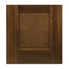 Kensington Walnut Prefinished Door Pair - 2 Panels