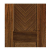 Kensington Walnut Prefinished Door Pair - 2 Panels