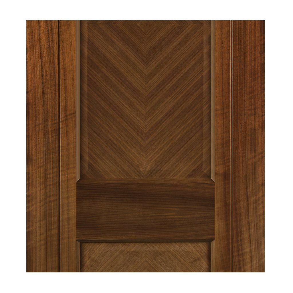 Kensington Walnut Veneer Staffetta Quad Telescopic Pocket Doors - Prefinished