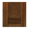 Kensington Walnut Prefinished Door Pair - 2 Panels