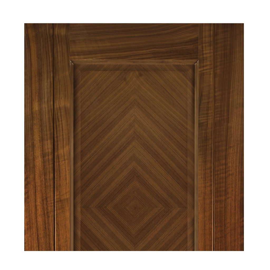 Kensington Walnut Absolute Evokit Double Pocket Door Detail - Prefinished
