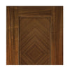 Kensington Walnut Prefinished Door Pair - 2 Panels