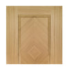 Kensington Oak Panel Door Pair - Prefinished