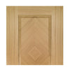 Kensington Oak Panel Absolute Evokit Single Pocket Door Detail - Prefinished