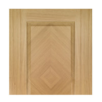 Kensington Oak Panel Fire Door - 1/2 Hour Fire Rated - Prefinished