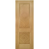 Kensington Oak Panel Door Pair - Prefinished