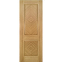 Kensington Oak Panel Fire Door - 1/2 Hour Fire Rated - Prefinished