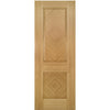 Bespoke Kensington Oak Panel Fire Internal Door - 1/2 Hour Fire Rated - Prefinished