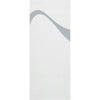 Kingston 8mm Obscure Glass - Clear Printed Design - Double Evokit Pocket Door