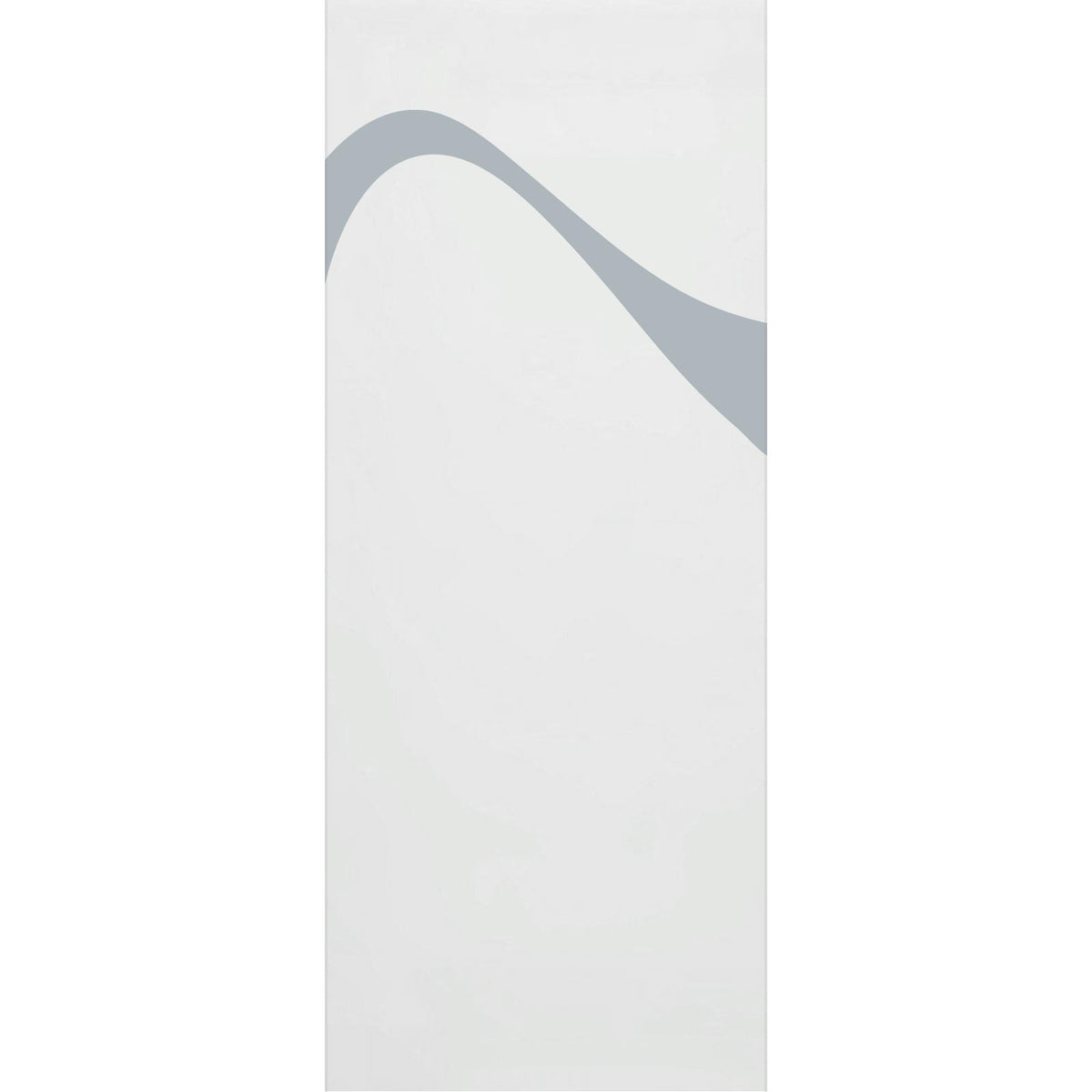 Kingston 8mm Obscure Glass - Clear Printed Design - Griffwerk R8 Style Sliding Glass Door Kit
