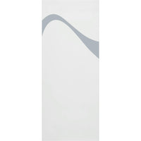 Kingston 8mm Obscure Glass - Clear Printed Design - Griffwerk R8 Style Sliding Glass Door Kit
