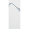 Kingston 8mm Obscure Glass - Clear Printed Design - Single Evokit Glass Pocket Door