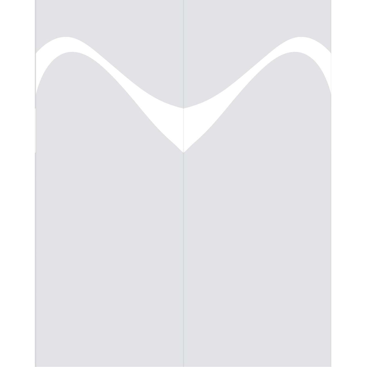 Double Glass Sliding Door - Kingston 8mm Clear Glass - Obscure Printed Design - Planeo 60 Pro Kit