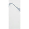 Single Glass Sliding Door - Kingston 8mm Obscure Glass - Clear Printed Design - Planeo 60 Pro Kit