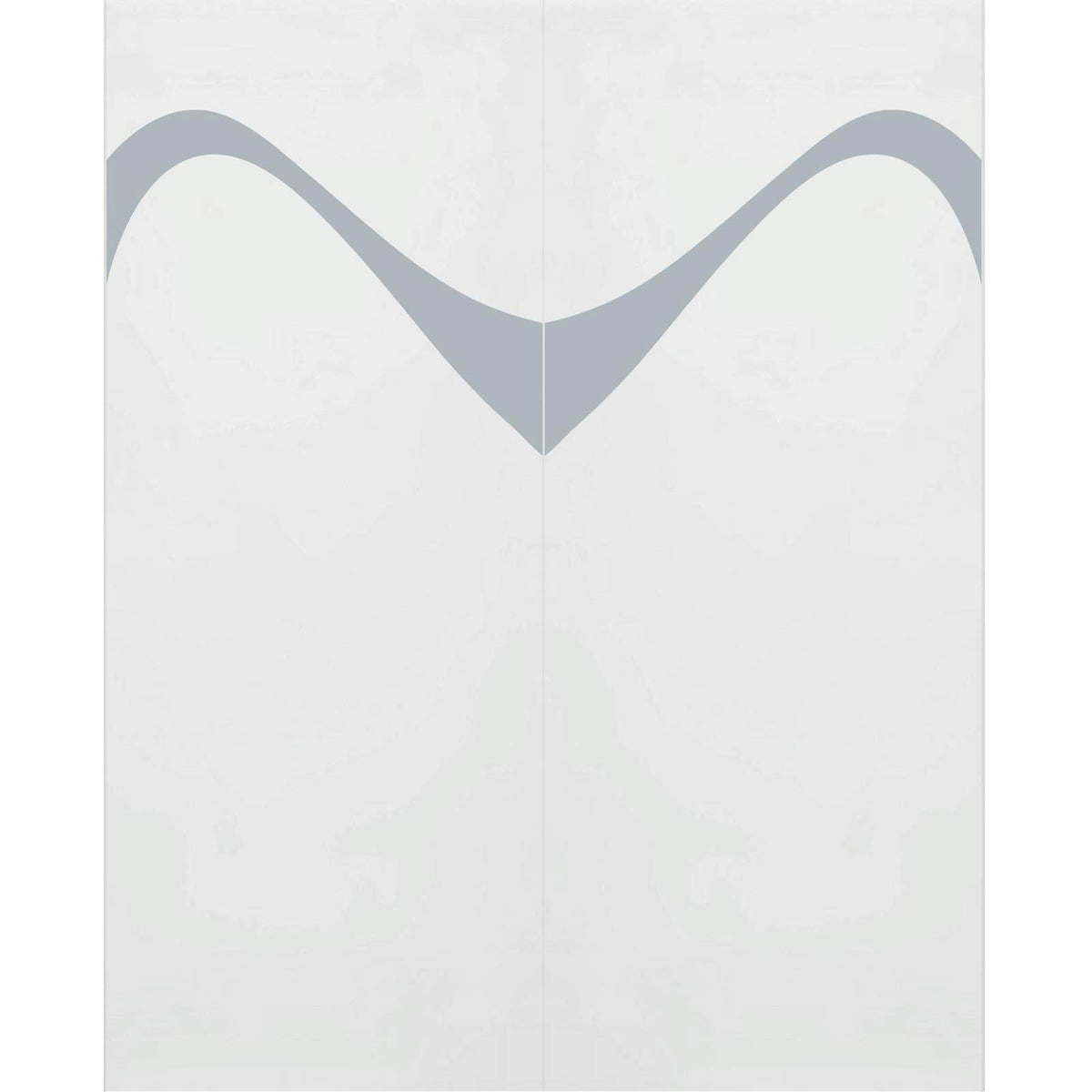 Double Glass Sliding Door - Kingston 8mm Obscure Glass - Clear Printed Design - Planeo 60 Pro Kit