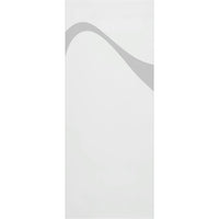 Single Glass Sliding Door - Kingston 8mm Obscure Glass - Obscure Printed Design - Planeo 60 Pro Kit