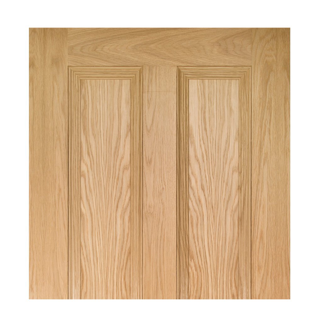 Kingston oak Evokit Pocket Fire Door Detail - 1/2 Hour Fire Rated - Unfinished