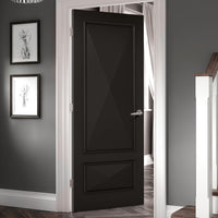 Black colour interior door from LPD Joinery
