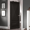 Black colour interior door from LPD Joinery