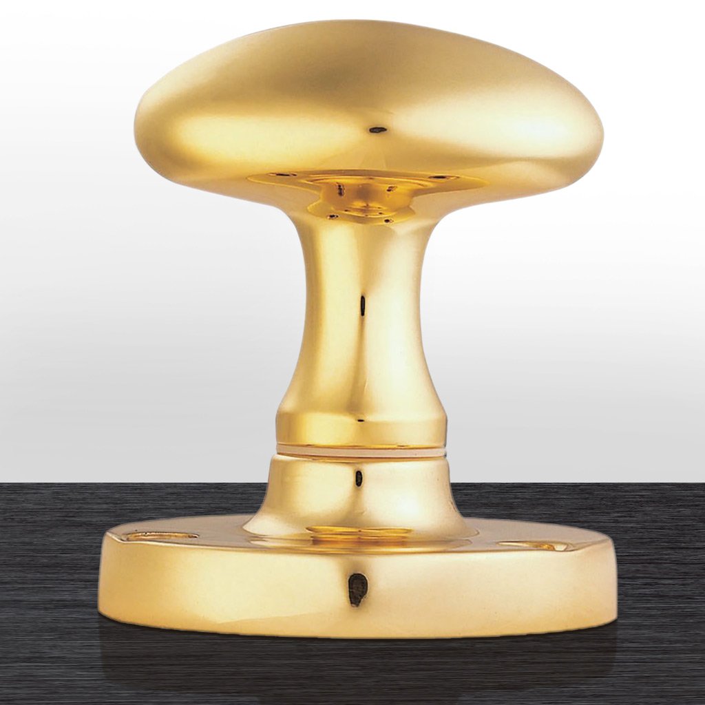 M34 Victorian Oval Mortice Knob Handles - 3 Finishes