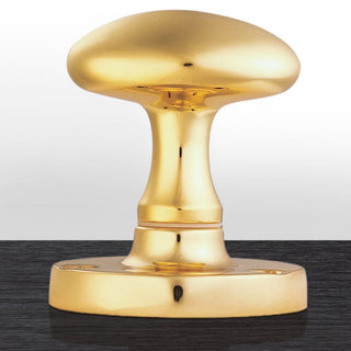 Image: M34 Victorian Oval Mortice Knob Handles - 3 Finishes