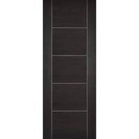 Laminate Vancouver Dark Grey Fire Door - 1/2 Hour Fire Rated - Prefinished