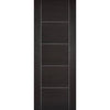 Laminate Vancouver Dark Grey Single Evokit Pocket Door - Prefinished