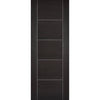 Modern flush grey colour interior door