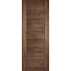 LPD Joinery Laminate Vancouver Walnut Fire Door Pair - 1/2 Hour Fire Rated - Prefinished