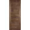 LPD Joinery Laminate Vancouver Walnut Fire Door Pair - 1/2 Hour Fire Rated - Prefinished