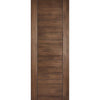 Laminate Vancouver Walnut Single Evokit Pocket Door - Prefinished