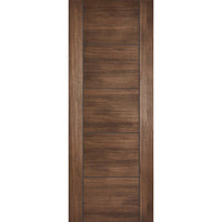 Laminate Vancouver Walnut Single Evokit Pocket Door - Prefinished