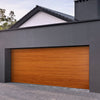 Gliderol Electric Insulated Roller Garage Door from 4291 to 4710mm Wide - Laminated Golden Oak